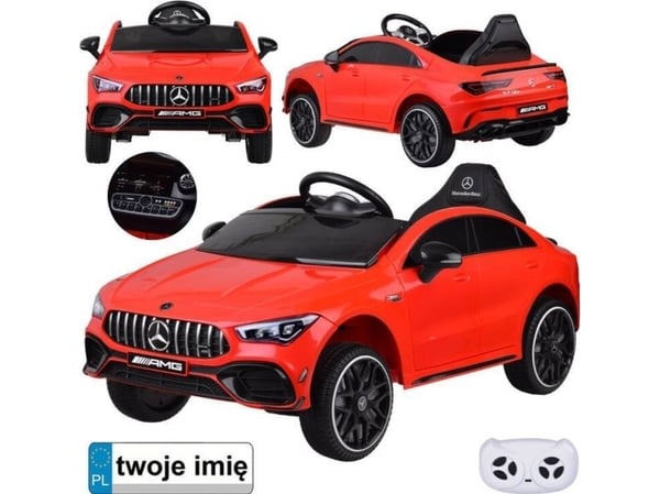 Jokomisiada Akku auto Mercedes AMG CLA 45s lapselle keinu vaikutus PA0307