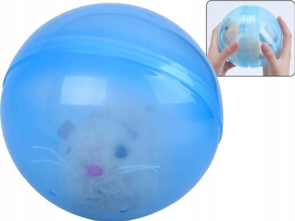 Jokomisiada Sjarmerende hamster i ball, interaktiv leke for barn ZA4958