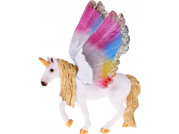 Jokomisiada figur enhjørning/pegasus med vinger til samling ZA5019
