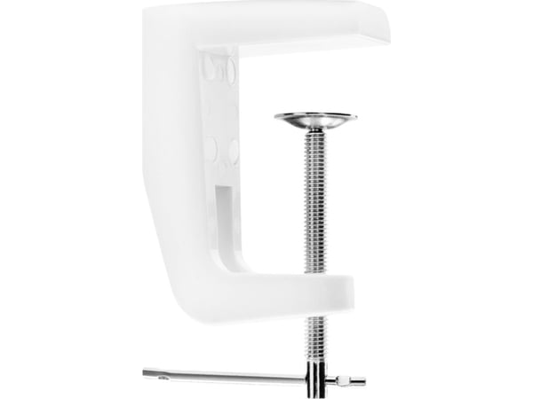 Activeshop bordholder for lupelampe, hvit