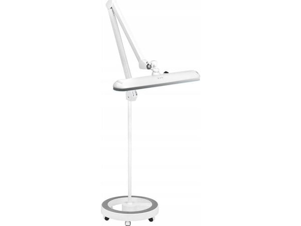 Activeshop LED verkstedlampe Elegante 801-l med stativ, justerbar lysstyrke, hvit
