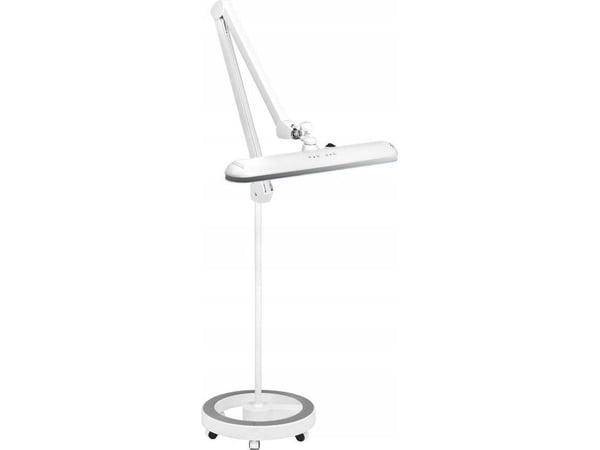 Activeshop LED arbeidslampe 801-tl med stativ - justerbar lysstyrke og fargetemperatur - hvit
