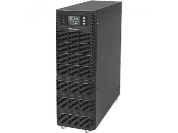 Dysan Qoltec UPS 10kVA | 10000W | Tehokerroin 1.0 | LCD | EPO | USB | On-line