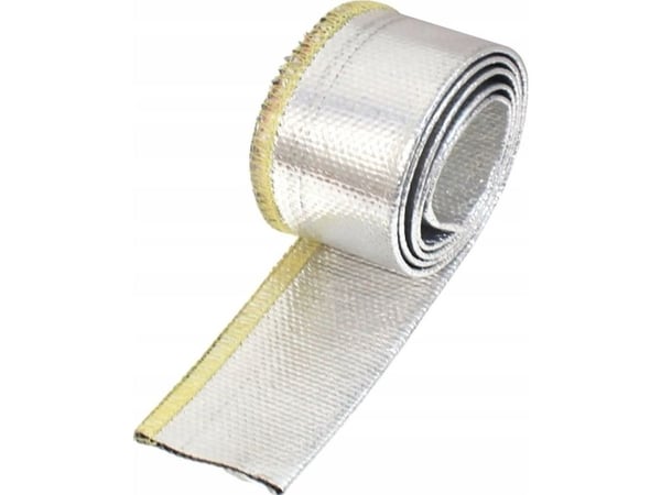 TurboWorks lämpökaapelisuoja 15mm x 1m Alumiini