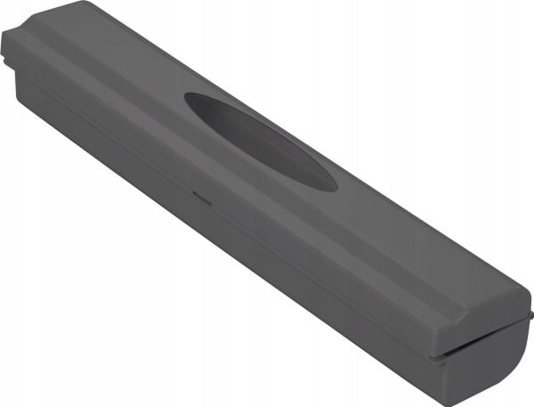 WENKO 86678100, Håndholdt plastfoliedispenser, Aluminiumsfolie, Antrasitt, 380 mm, 67 mm, 52 mm