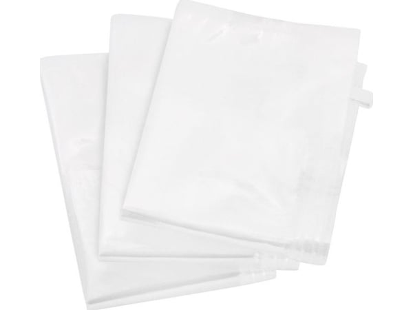 WENKO 52630100, Myk klesoppbevaringsbag, Gjennomsiktig, Plast, 90 cm, 55 cm, 90 cm