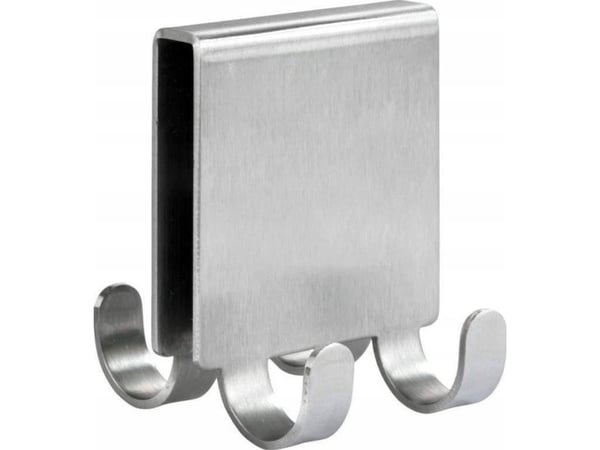 WENKO 23787100, Innendørs, Universalkrok, Rustfritt stål, Rustfritt stål, 55 mm, 70 mm