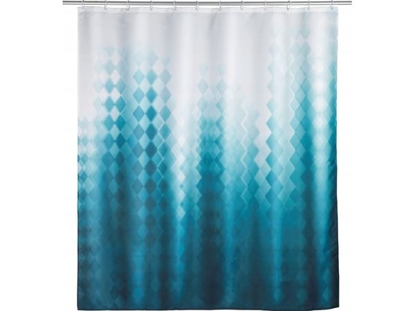 WENKO 25244100, Mönstrad, Ring, Polyester, Blå, Vit, Handtvätt, 30 ° C