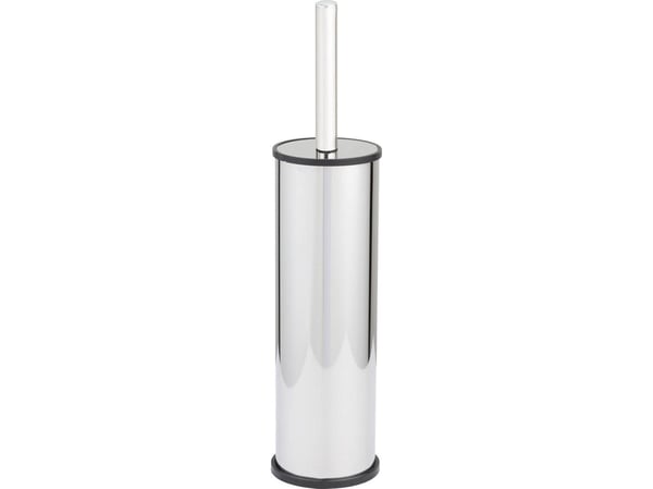 WENKO 26074100, Toalettbørste og holder, Sort, Rustfritt stål, Rustfritt stål, Rustfritt stål, 370 mm, 8,5 cm