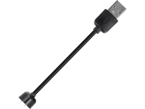 OEM USB A-kabel for lading XIAOMI Mi Band 5 / Mi Band 6 0,15 m Svart