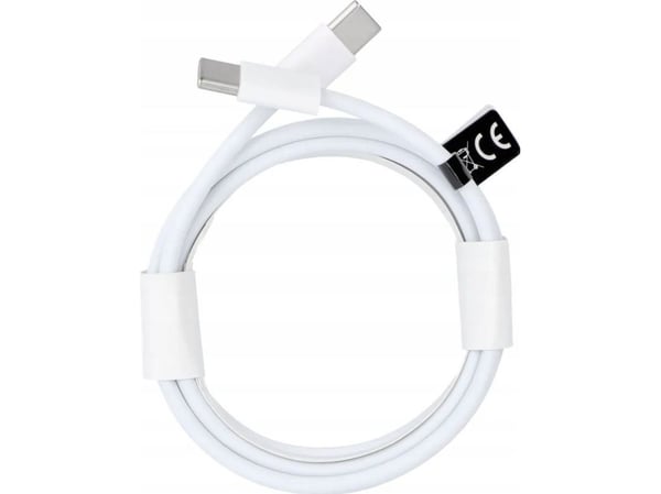 USB OEM USB-C - USB-C 2m kaapeli Valkoinen