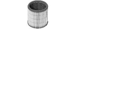 Bosch Industristøvsuger PERMANENT GASSFILTER 12/40