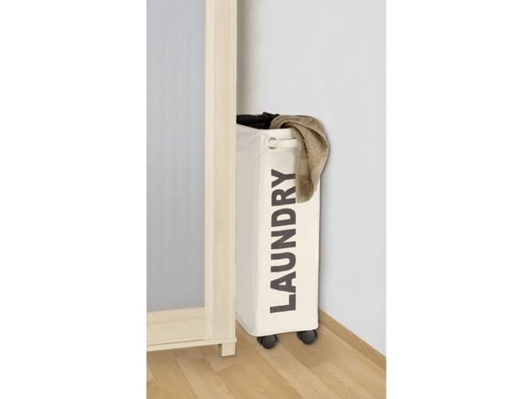 WENKO 3450113100, 43 l, Rektangulær, Polyester, Beige, Sort, 185 mm, 400 mm