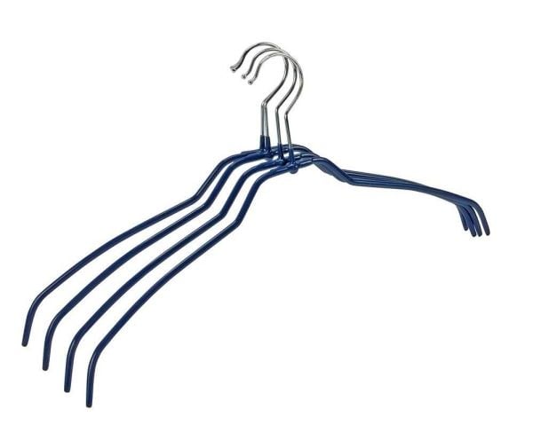 WENKO Slim, Metall, Blå, 1 stykker, Ingen mønster, 410 mm, 5 mm