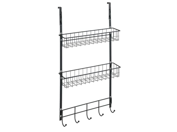 WENKO 54112100, Krok, Metall, Svart, Monokromatisk, Universal, 2 kurv(er)