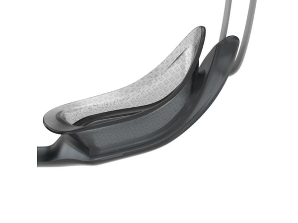 Speedo 812268D649-ONESZ, En Størrelse, Sort, Grå