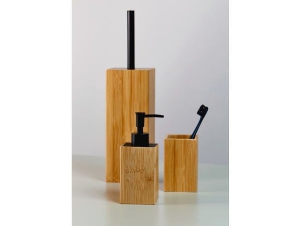 Wenko WC-harja jalustalla Padua Bambu, Wenko