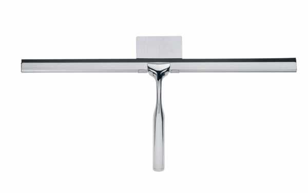 WENKO 24506100, Dusjnal med ett blad, Sølv, Metall, Gummi, 400 mm, 170 mm WENKO 24506100, Dusjnal med ett blad, Sølv, Metall, Gummi, 400 mm, 170 mm