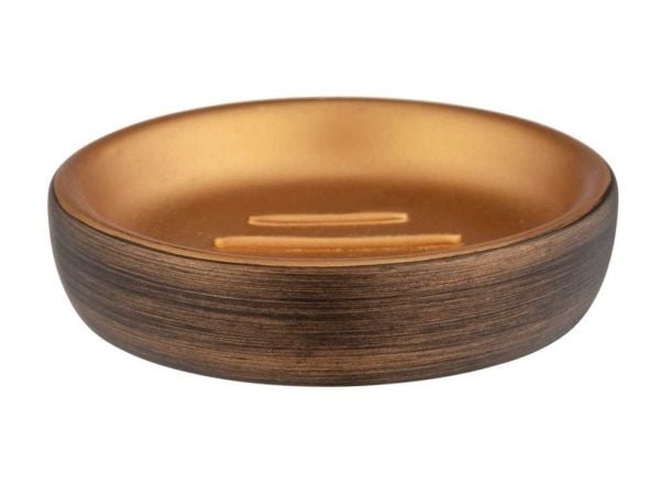 WENKO 25353100, Bronse, Plast, Polyresin, Rund, Sink, Frittstående, 1,05 cm