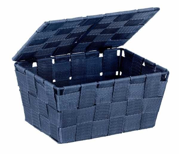 WENKO 23786100, Lager kurv, Blå, Rektangulær, Polyuretan (PU), Polyvinylklorid (PVC), Monokromatisk, Innendørs WENKO 23786100, Lager kurv, Blå, Rektangulær, Polyuretan (PU), Polyvinylklorid (PVC), Monokromatisk, Innendørs