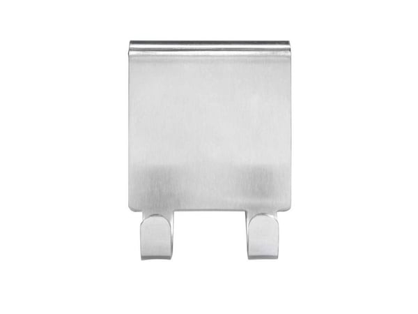 WENKO 23787100, Innendørs, Universalkrok, Rustfritt stål, Rustfritt stål, 55 mm, 70 mm