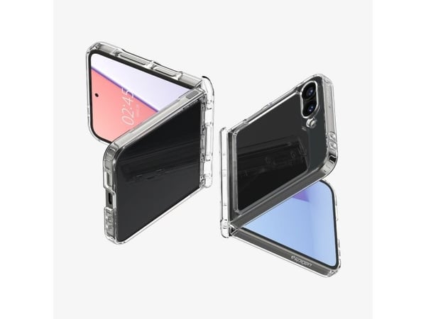 Spigen Ultra Hybrid Pro, deksel, Samsung, Galaxy Z Flip 6, 17 cm (6,7"), gjennomsiktig