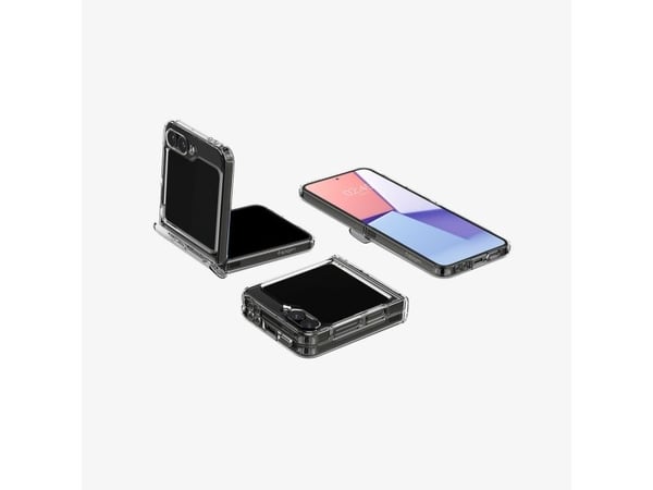 Spigen Ultra Hybrid Pro, deksel, Samsung, Galaxy Z Flip 6, 17 cm (6,7"), gjennomsiktig