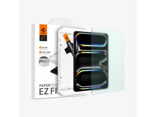 Spigen Paper Touch EZ Fit, Paperimainen näytönsuoja, 33 cm (13"), Matta, 1 kpl