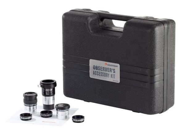 Celestron Observer''s Accessory Kit, Sort, Metallisk, 3,18 cm (1.25"), China, 254 mm, 330 mm, 127 mm
