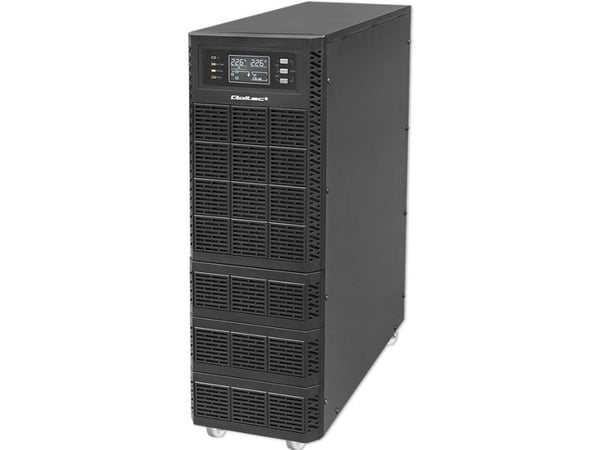 Dysan Qoltec UPS 10kVA | 10000W | Power Factor 1.0 | LCD | EPO | USB | On-line