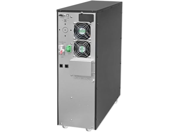 Dysan Qoltec UPS 10kVA | 10000W | Power Factor 1.0 | LCD | EPO | USB | On-line