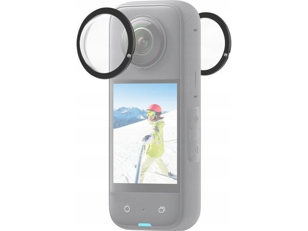 Puluz objektivbeskyttelse 2x beskyttelse for Insta360 X3 / Pu806b
