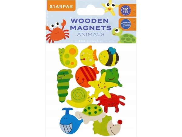 Starpak MAGNET TRE DYR 40MM PAKKE 12STK STK B/C24/192PG