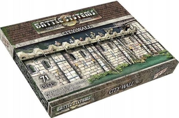 Battle Systems City Wall byggsats/modell