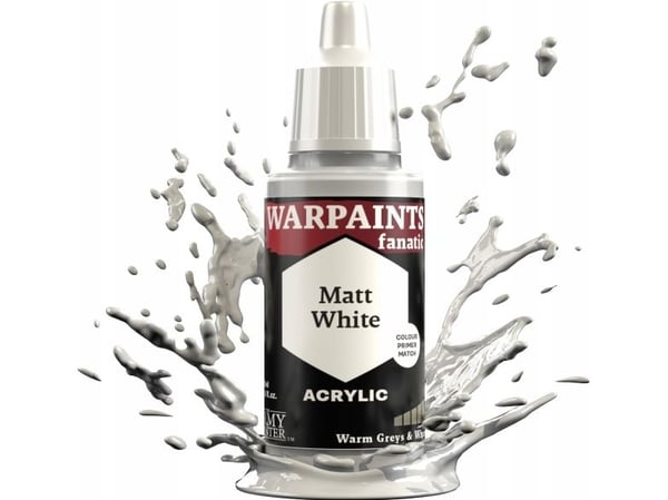 Army Painter Army Painters fanatiske krigsmaling: Matt White