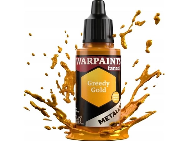 Army Painter The Warpaints - Fanatic - Metallic - Greedy Gold