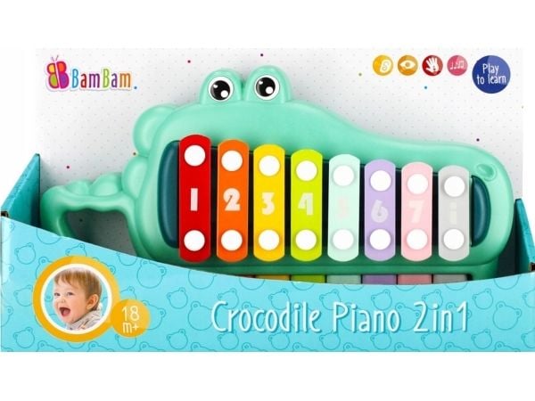 BamBam BAM BAM PIANO KROKODILLE 2-i-1 36