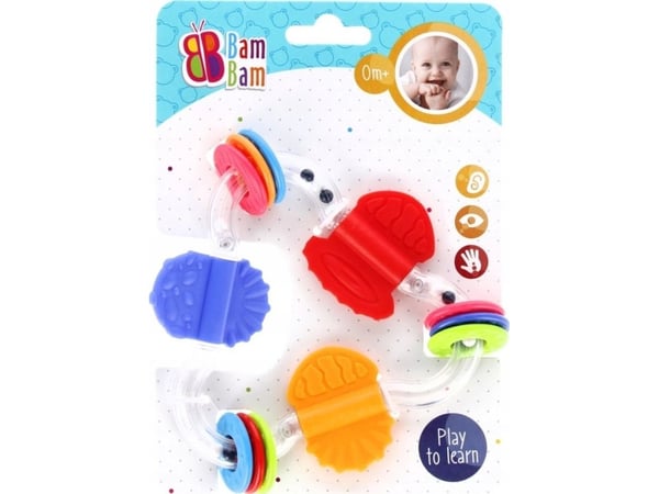 BamBam BAM BAM TREKANT RATTLE 15X21 B/C 96