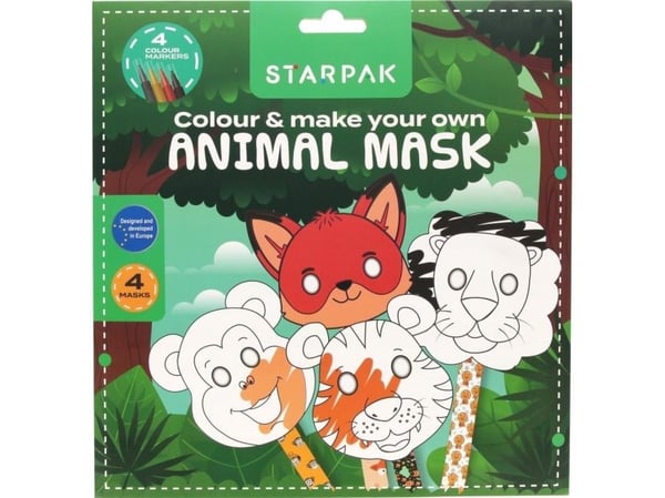 Starpak ZEST djurmasker ST 12/24
