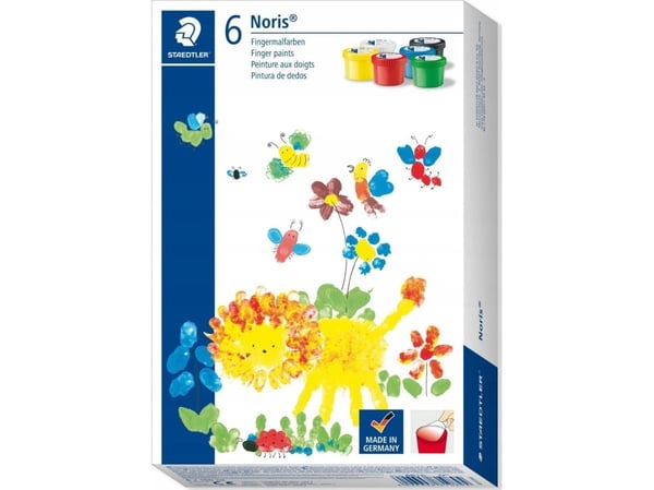 Staedtler Noris Club 8801, Sort, Blå, Grønn, Rød, Hvit, Gult, 100 ml