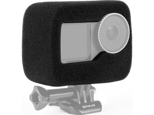 Objektivbeskyttelse Puluz beskyttelseshette mot vind/vær for DJI Osmo Action 4 / DJI Action 3 / Pu987bb