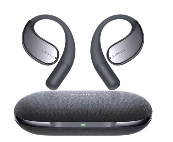 Xiaomi Openwear Stereo - True wireless-hodetelefoner med mikrofon - i øret - Bluetooth - aktiv støydemping - kosmisk grå