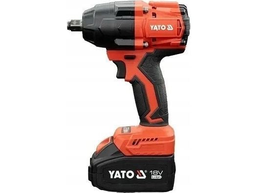 YATO slag-/skiftenøkkel børsteløs 18V 800Nm (SOLO)