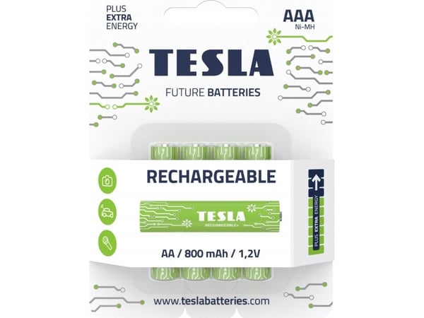 Tesla TESLA AAA oppladbart + [4x36]