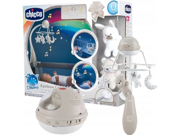 Chicco 00011041000000, Babyseng, Gir fra seg lyd, Nattlys