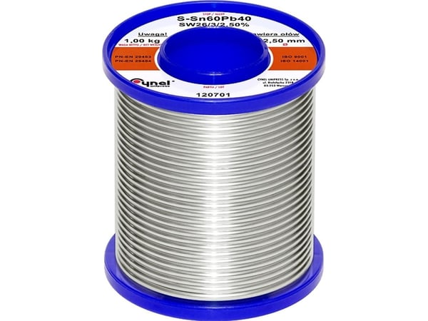 Blow loddetinn 2,50/1 kg per spole, LC60-SW26