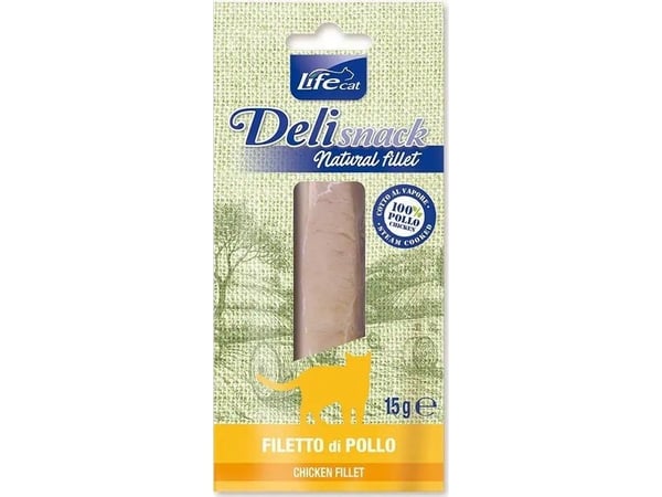 Life Pet Care Life Cat Cat Treat Kyllingfilet 15g