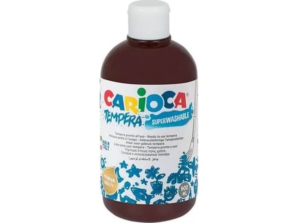 KW Trade temperafärg Carioca brun 500 ml