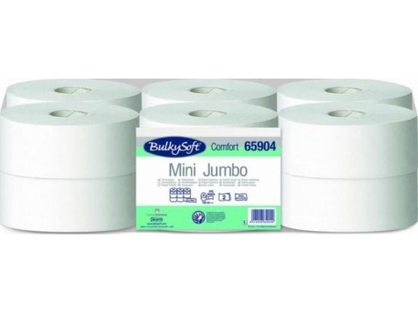 Bulky Soft mini JUMBO 120 m 65904 BULKYSOFT Comfort ekologinen WC-paperi