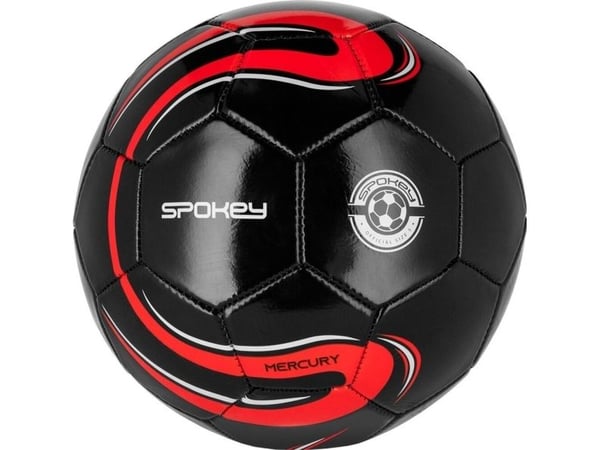 Spokey fotball Mercury svart-rød 942600 str. 5